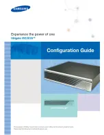 Samsung Ubigate iBG3026 Configuration Manual preview