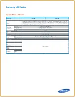 Preview for 11 page of Samsung UD46C Specifications