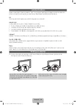 Preview for 60 page of Samsung UE-55D7080 Manual