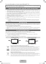 Предварительный просмотр 2 страницы Samsung UE22D5000 User Manual