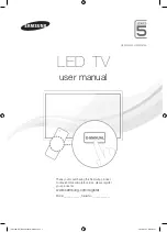 Предварительный просмотр 21 страницы Samsung UE22F5400A User Manual