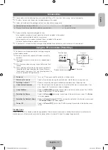 Предварительный просмотр 3 страницы Samsung UE26EH4030W User Manual