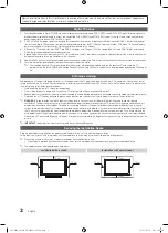 Предварительный просмотр 2 страницы Samsung UE32C5800QK User Manual