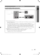 Предварительный просмотр 9 страницы Samsung UE32C5800QK User Manual