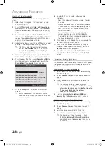 Предварительный просмотр 28 страницы Samsung UE32C5800QK User Manual