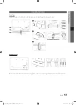 Предварительный просмотр 43 страницы Samsung UE32C5800QK User Manual