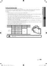 Предварительный просмотр 45 страницы Samsung UE32C5800QK User Manual