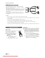 Preview for 10 page of Samsung UE32C6500 User Manual