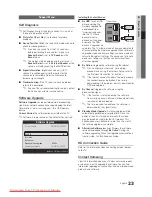 Preview for 23 page of Samsung UE32C6500 User Manual