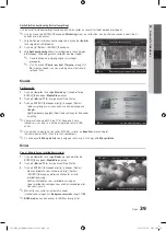 Предварительный просмотр 219 страницы Samsung UE32C6705 User Manual