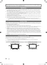 Preview for 2 page of Samsung UE32C8000 User Manual