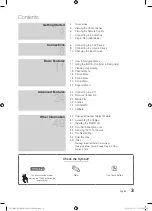 Preview for 3 page of Samsung UE32C8000 User Manual