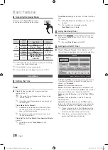 Preview for 20 page of Samsung UE32C8000 User Manual