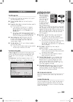 Preview for 23 page of Samsung UE32C8000 User Manual