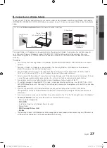 Preview for 27 page of Samsung UE32C8000 User Manual