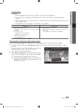 Preview for 37 page of Samsung UE32C8000 User Manual