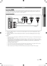 Preview for 41 page of Samsung UE32C8000 User Manual