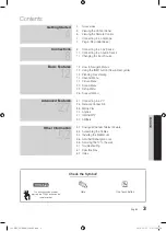 Preview for 3 page of Samsung UE32C8780XS User Manual