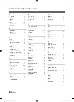 Предварительный просмотр 186 страницы Samsung UE32C8780XS User Manual