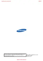 Предварительный просмотр 157 страницы Samsung UE32D55-R Series Service Manual