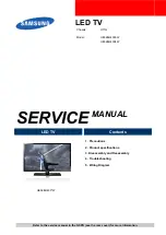 Samsung UE32EH4003W Service Manual preview