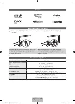 Предварительный просмотр 64 страницы Samsung UE32ES6307U Manual