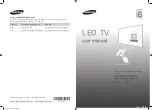 Preview for 1 page of Samsung UE32H6410 User Manual