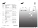 Samsung UE32H6470 User Manual preview