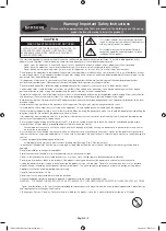 Preview for 2 page of Samsung UE32H6470 User Manual