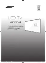 Samsung UE32J5550 User Manual preview