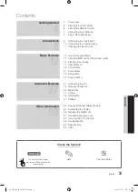 Preview for 3 page of Samsung UE40C7000W Owner'S Instructions Manual