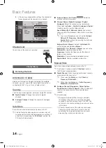 Preview for 14 page of Samsung UE40C7000W Owner'S Instructions Manual