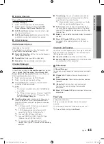 Preview for 15 page of Samsung UE40C7000W Owner'S Instructions Manual