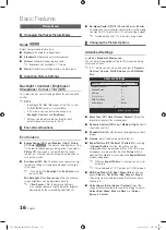 Preview for 16 page of Samsung UE40C7000W Owner'S Instructions Manual