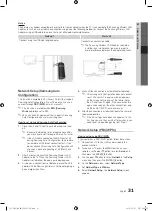 Preview for 31 page of Samsung UE40C7000W Owner'S Instructions Manual