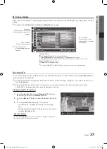 Preview for 37 page of Samsung UE40C7000W Owner'S Instructions Manual