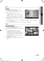 Preview for 41 page of Samsung UE40C7000W Owner'S Instructions Manual