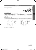 Preview for 55 page of Samsung UE40C7000W Owner'S Instructions Manual