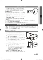 Preview for 57 page of Samsung UE40C7000W Owner'S Instructions Manual