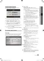 Preview for 111 page of Samsung UE40C7000W Owner'S Instructions Manual