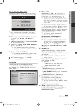 Preview for 174 page of Samsung UE40C7000W Owner'S Instructions Manual