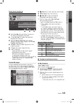 Preview for 201 page of Samsung UE40C7000W Owner'S Instructions Manual