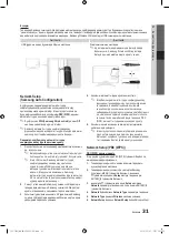 Preview for 219 page of Samsung UE40C7000W Owner'S Instructions Manual