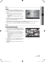 Preview for 229 page of Samsung UE40C7000W Owner'S Instructions Manual