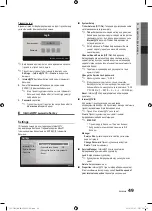 Preview for 237 page of Samsung UE40C7000W Owner'S Instructions Manual