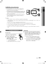 Preview for 11 page of Samsung UE40C8000 User Manual