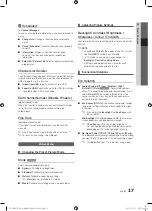 Preview for 17 page of Samsung UE40C8705 User Manual