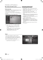 Preview for 52 page of Samsung UE40C8705 User Manual