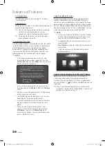 Preview for 54 page of Samsung UE40C8705 User Manual