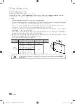 Preview for 58 page of Samsung UE40C8705 User Manual